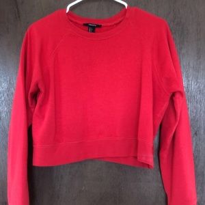 Cropped sweatshirt